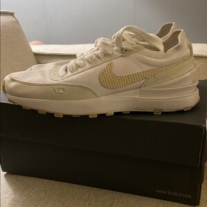 Nike Women's Cream Athletic Shoes